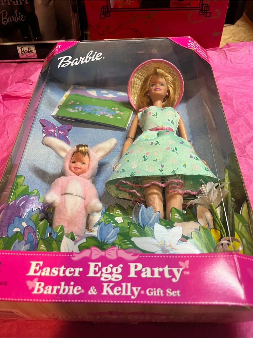 1999 Easter Egg Party Barbie & Kelly Gift Set (Target Special Edition) NRFB